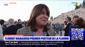 Florent Manaudou premier porteur de la flamme, un "choix légitime" pour Michèle Rubirola