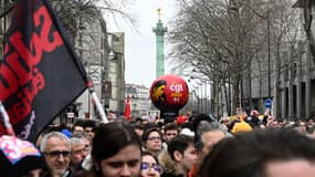 Manifestation à Paris le 11 mars