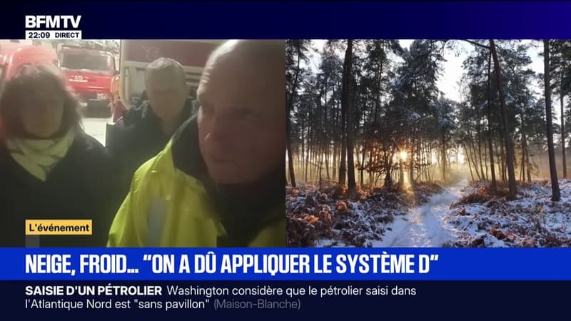 Neige-verglas: "Donc, avec les moyens du bord de ma commune, on a appliqué notre système D", affirme le maire de Piffonds dans l'Yonne