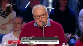 #Police - "Ces gens qui vont bloquer les routes le 17 novembre sont les premiers à râler quand la SNCF fait grève !" #JohnnyBlanc #GGRMC