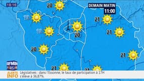 Météo Paris-Ile de France du 11 juin: Toujours beau, toujours chaud