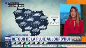 Météo Paris Île-de-France du 16 avril: Retour de la pluie aujourd'hui