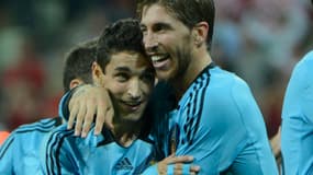 Jesus Navas et Sergio Ramos