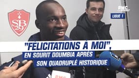 Brest 4-0 Lorient : "Le ballon du match va au Mali", en sourit Doumbia, auteur d’un quadruplé historique