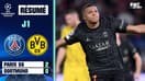Résumé : Paris SG 2-0 Dortmund - Ligue des champions (1ère journée)