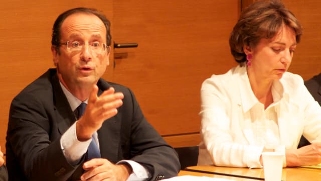 Marisol Touraine avec François Hollande