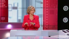 Valérie Pécresse sur le plateau de BFMTV ce dimanche.