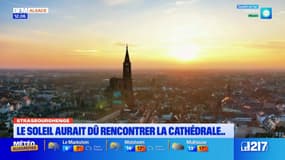 Strasbourghenge: le soleil aurait dû rencontrer la cathédrale