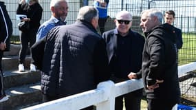 François Pinault avec Bruno Genesio à l'été 2021