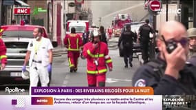 Explosion à Paris : des riverains relogés pour la nuit 