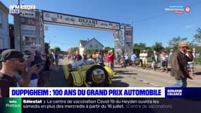  Bas-Rhin: le centenaire du Grand Prix de l'automobile de France à Duppigheim