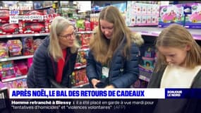 Villeneuve-d'Ascq: le bal des retours de cadeaux après Noël