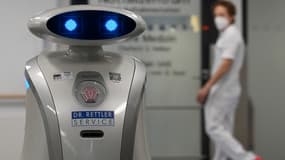 Un robot dans un hôpital