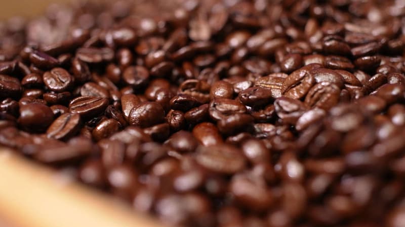 Café arabica torréfié. (illustration)