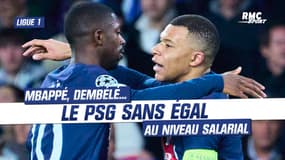 Ligue 1 : Mbappé, Dembélé, Marquinhos... le top 10 des salaires (avec uniquement des Parisiens) et hors-PSG