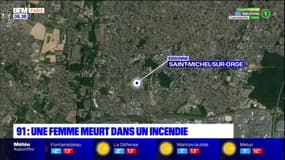 Essonne: une femme meurt dans un incendie à Saint-Michel-sur-Orge