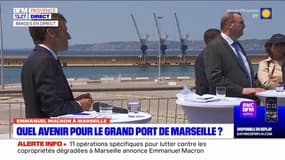 Marseille: Emmanuel Macron s'exprime depuis le grand port maritime