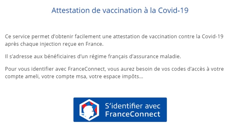 Pass Sanitaire Pass Sanitaire