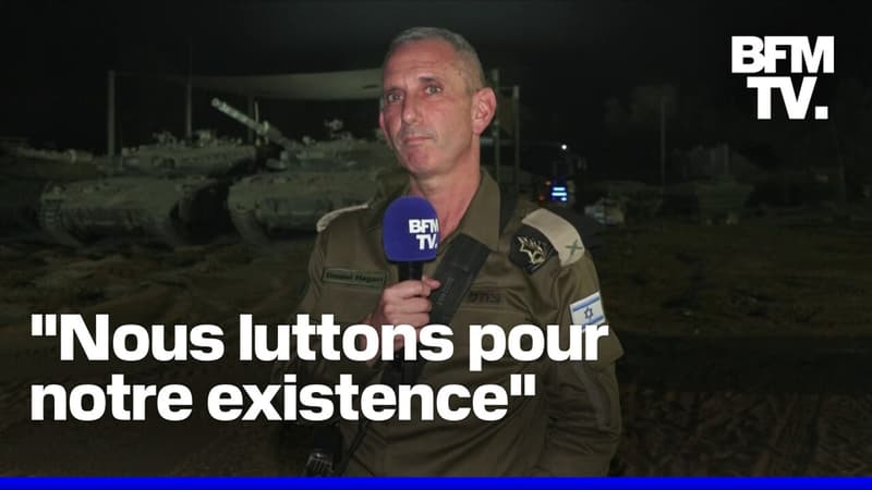 L'interview de Daniel Hagari, porte-parole de l'armée israélienne, en intégralité