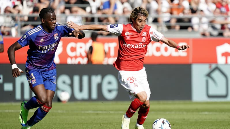 Lukeba face à Ito ce dimanche 28 août à Reims.