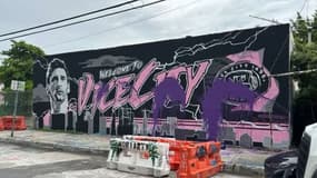 Une fresque de Lionel Messi vandalisée à Miami