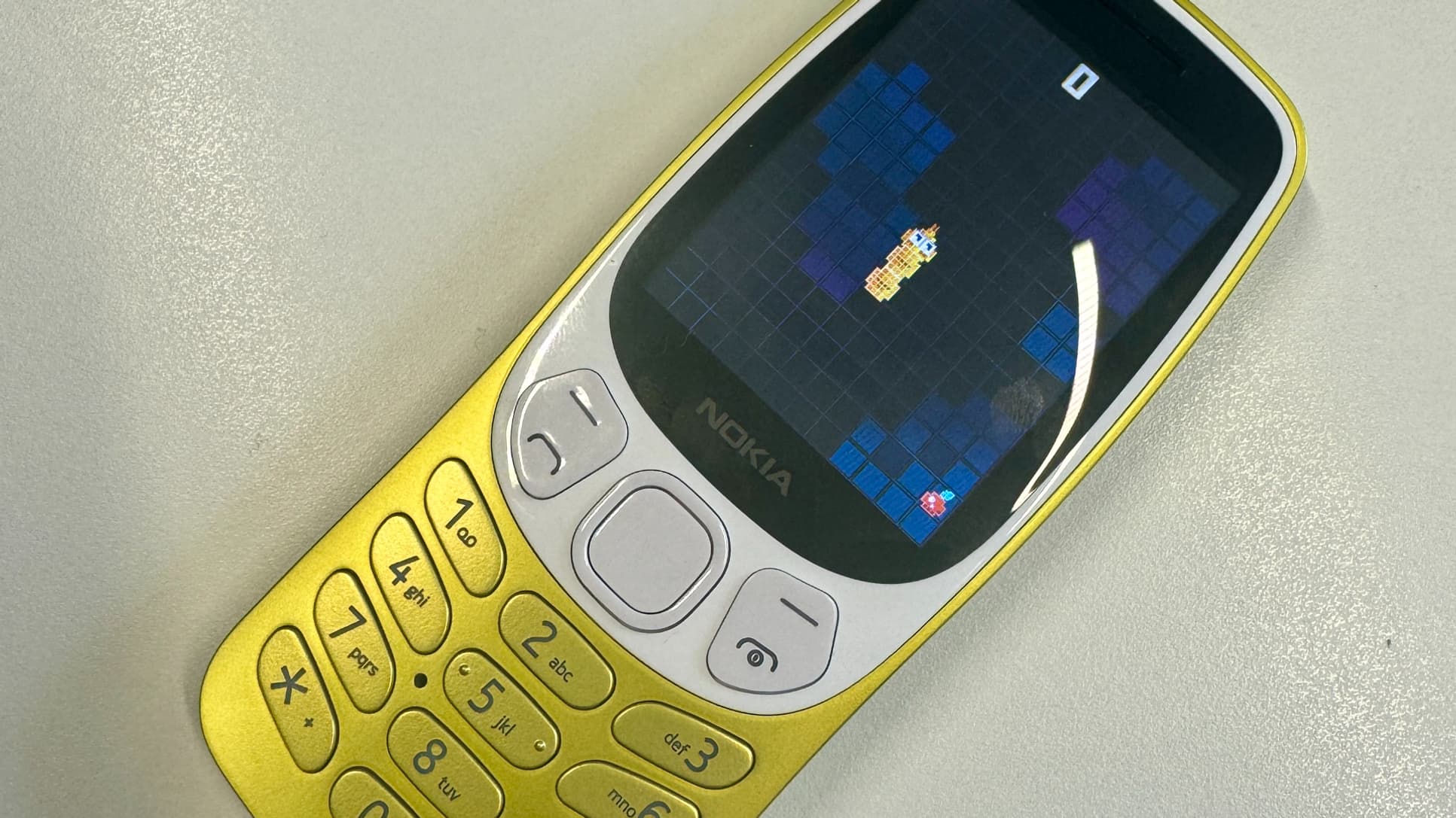 La nouvelle version du Snake du 3210