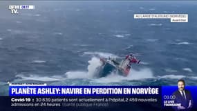 Un navire en perdition en Norvège - 07/04