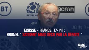 Ecosse-France (17-14) : Brunel "satisfait mais déçu" de la défaite