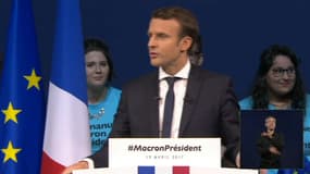 Emmanuel Macron à Nantes. 
