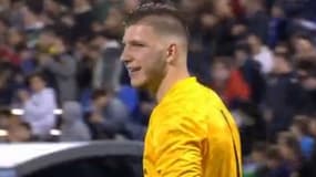 Le gardien de l'OL, Lucas Margueron