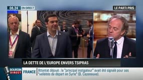 Le parti pris d'Hervé Gattegno : "Les Européens aussi ont une dette, mais envers Tsipras !" - 16/07