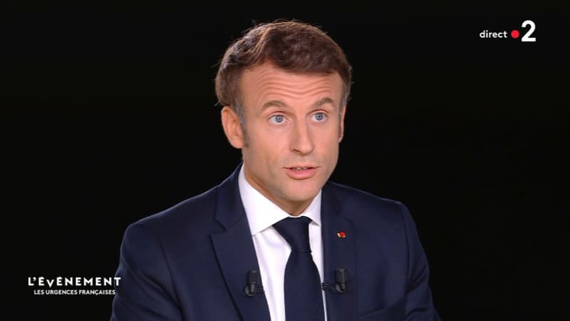Emmanuel Macron assure que sans le bouclier tarifaire, la hausse des prix serait 