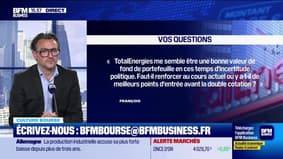Culture Bourse : « TotalEnergies semble être une bonne valeur de fond de portefeuille. Faut-il renforcer au cours actuel ou y a-t-il de meilleurs points d'entrée avant la double cotation aux États-Unis et à Paris ? », par Julie Cohen-Heurton - 08/10