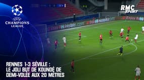 Rennes 1-3 Séville : Le joli but de Koundé de demi-volée aux 20 mètres