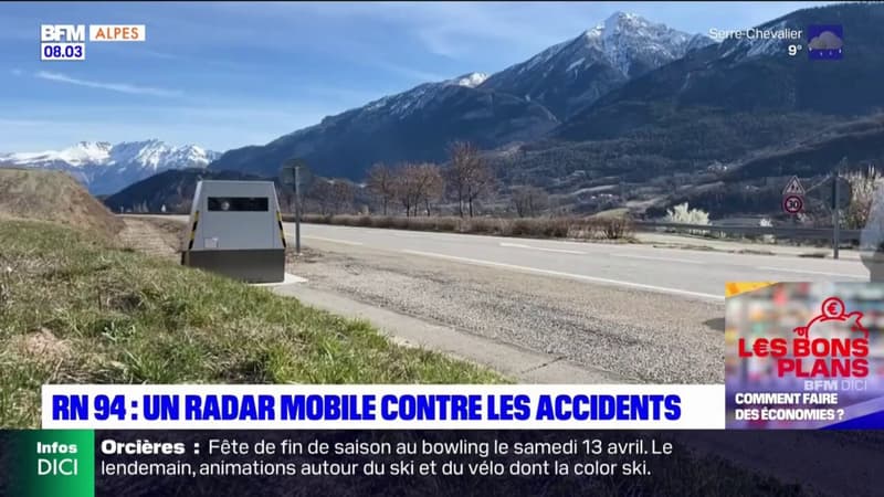 Châteauroux-les-Alpes: un nouveau radar mobile sur la RN 94 ne fait pas l'unanimité