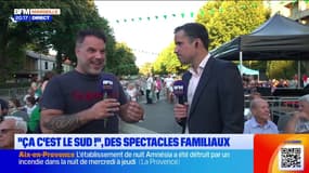Tournée "Ça, c'est le Sud !": "Pour le spectacle de ce soir, on aura 150 chorales ", explique Franck Castellano, fondateur et chef de "Le Chœur du Sud"