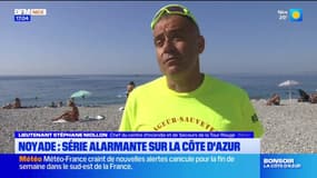 Côte d'Azur: le nombre de noyades en hausse par rapport à l'année dernière