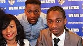 De guache à droite, Trezeguet, Rivaldo et Ronaldo Brown.