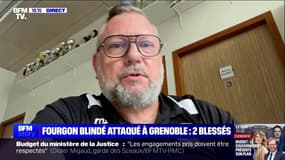 Fourgon blindé attaqué à Grenoble: les convoyeurs "vont bien", indique Stéphane Nicolas (délégué syndical FO Loomis Grenoble)
