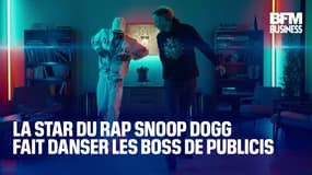  La star du rap Snoop Dogg fait danser les boss de Publicis 