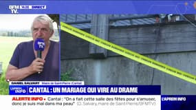 Terrasse effondrée dans le Cantal: "Des contrôles sont faits de façon régulière", explique Daniel Salary, le maire de Saint-Pierre 