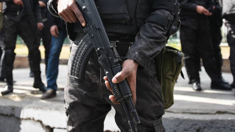 Un membre des forces spéciales égyptiennes au Caire en janvier 2016 (photo d'illustration)