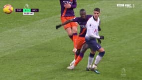 Benjamin Mendy a failli toucher Erik Lamela