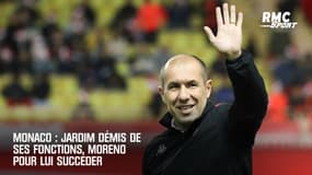 Monaco : Jardim démis de ses fonctions, Moreno pour lui succéder