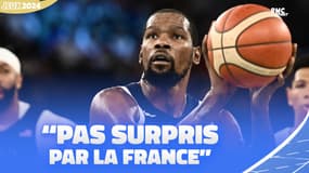 JO 2024 / Basket : Durant "pas surpris" par l'équipe de France