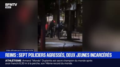 Sept policiers agressés à Reims, deux jeunes placés en garde à vue