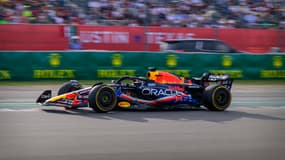 Max Verstappen avant la course sprint du GP des Etats-Unis, 21 octobre 2023
