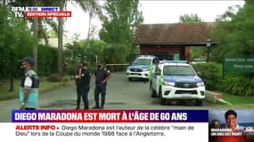 Mort de Diego Maradona: le gouvernement argentin décrète trois jours de deuil national