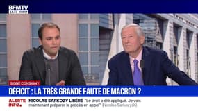 Signé Consigny - Bruno Le Maire/Emmanuel Macron: concernant le déficit de la France, "c'est une faute partagée", estime Charles Consigny, avocat