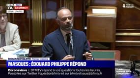 Édouard Philippe sur les masques: "L'État accompagnera les commandes passées par les collectivités territoriales à compter du 13 avril"